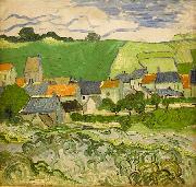 Vincent Van Gogh Gezicht op Auvers, France oil painting artist